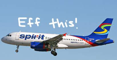 Spirit Airlines Sucks