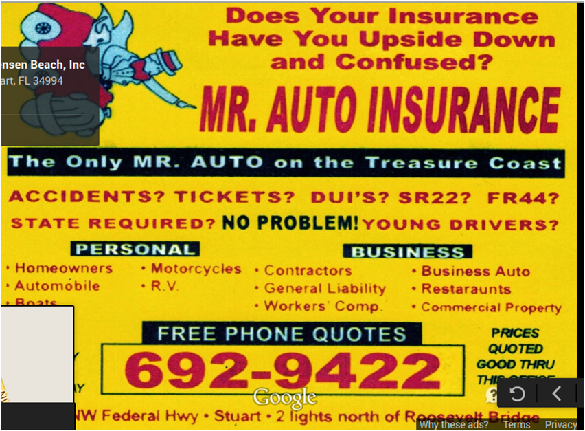 bob.golino@yahoo.com Mr. Auto Insurance Bob Golino