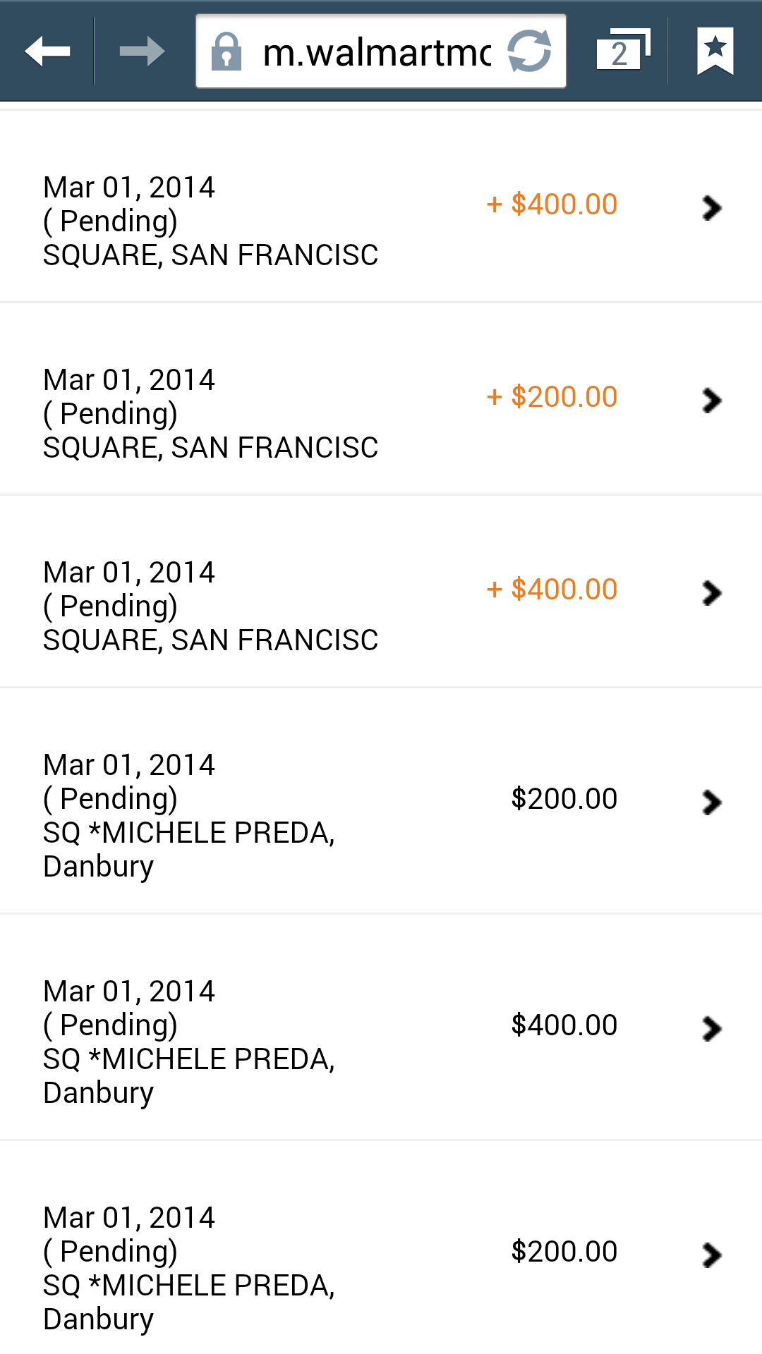 This is showing the money being added in San Francisco Square