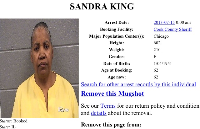 Sandra King (Turner) Arrested For Medicaid Fraud and several other counts of theft.