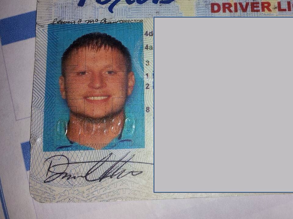 David Charles Beal III 05-04-1989, 5' 9" 175 lbs. claims to be an orphan, stutters regularly and really stutters when confronted with truth. Has multiple felony arrest photos from local counties and a