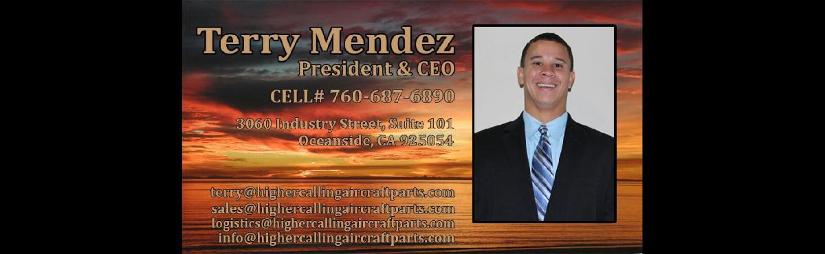 Terry Mendez Higher Calling Aircraft Parts