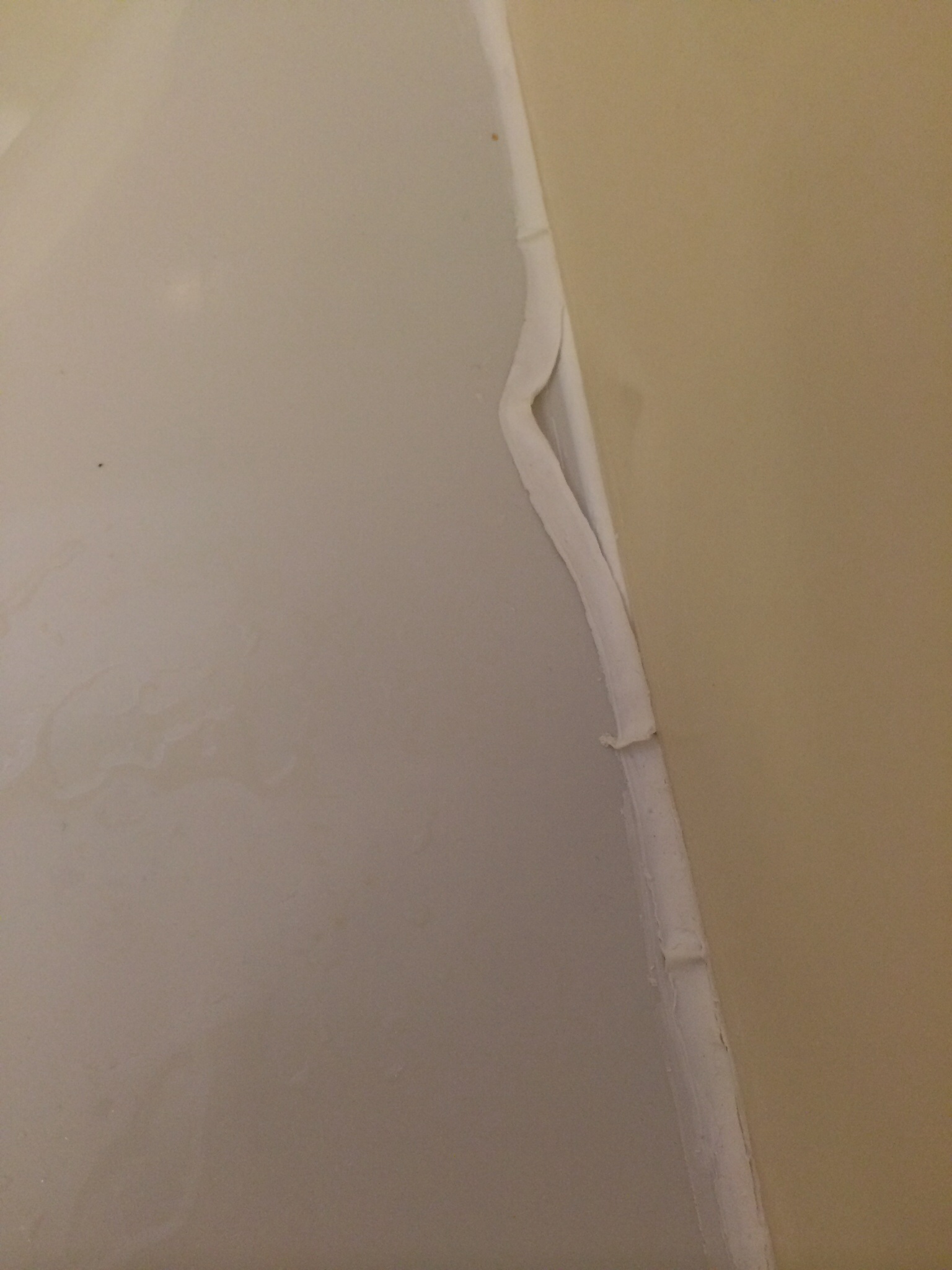 Caulking job