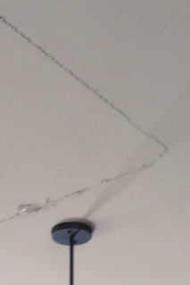 Drywall crack