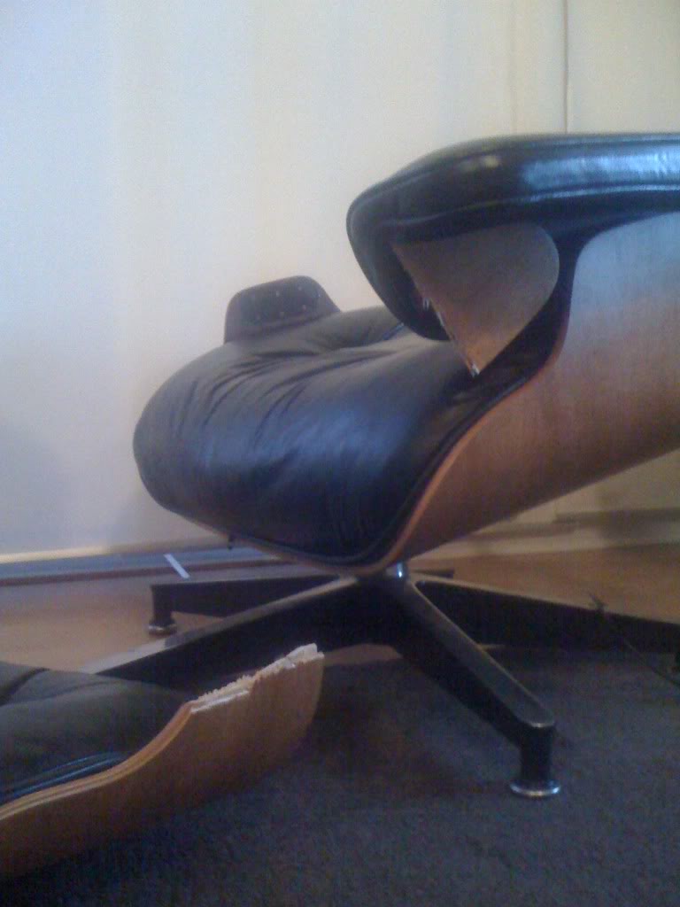 broken eames lounge chair rove concepts