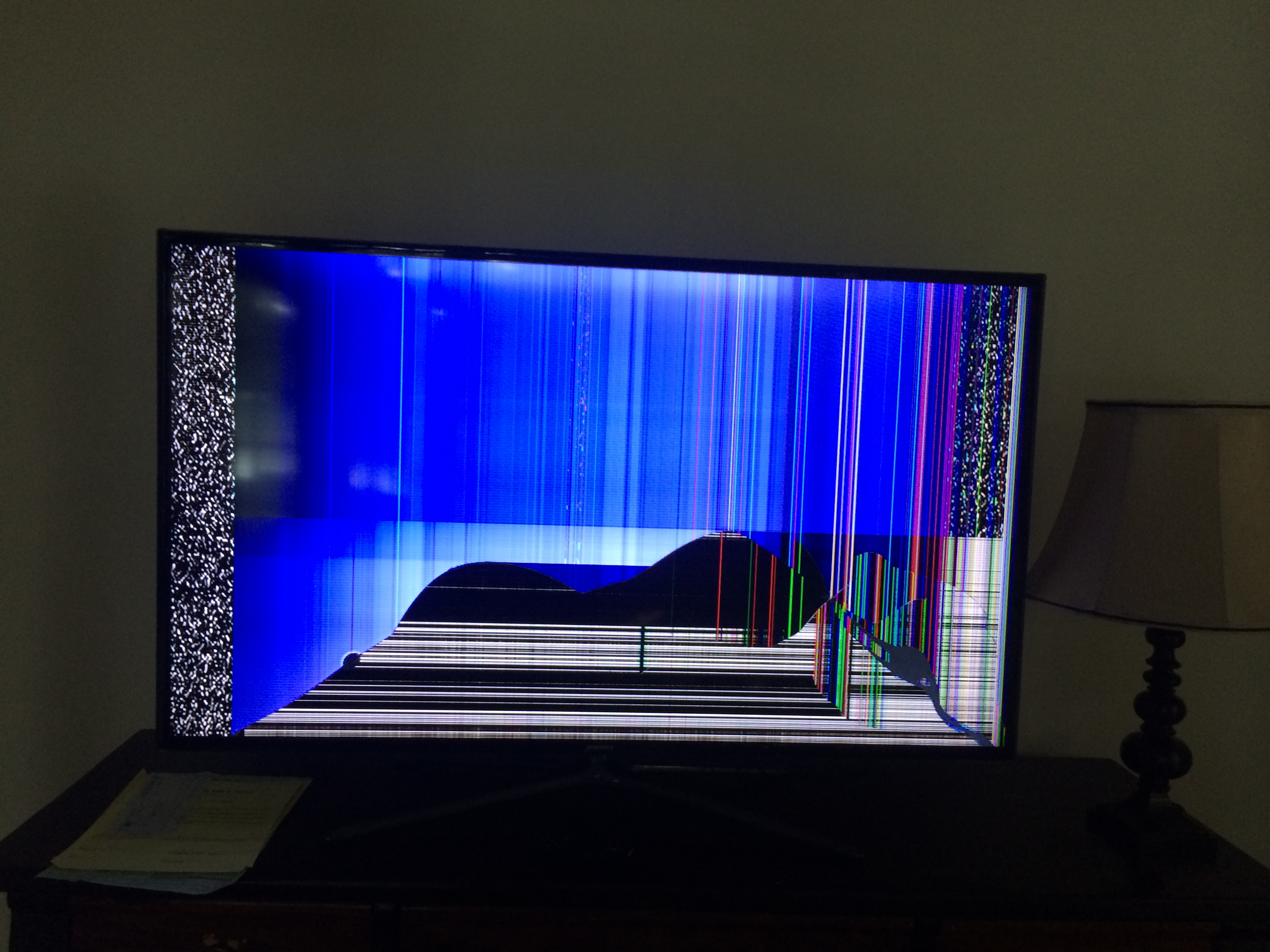 Broken LED TV... I will miss you...