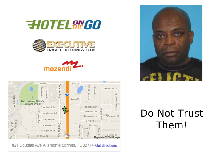 Mozendi.com; Executive Travel Holdings; Pauline J. Wright; Howard A. Dixon