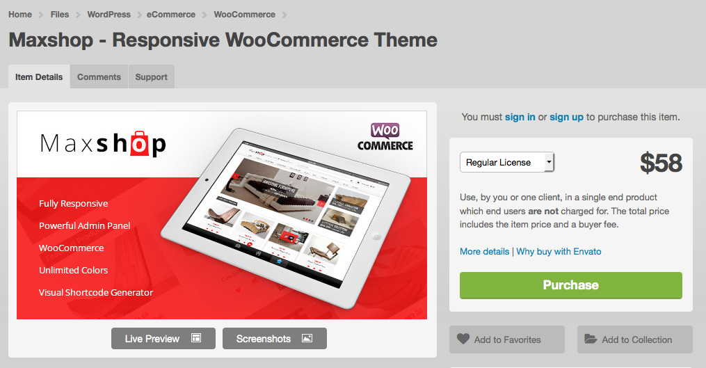 Pam ela Geldart's Regional Florida Lighting uses Maxshop's WooCommerce for
WordPress, sold reasonably for only $58