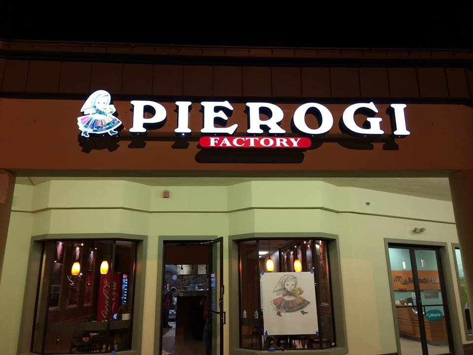 Front View of The Pierogi Factory