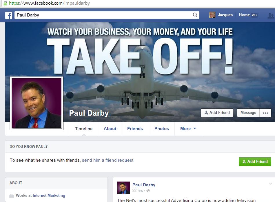 FB Profile Paul Darby