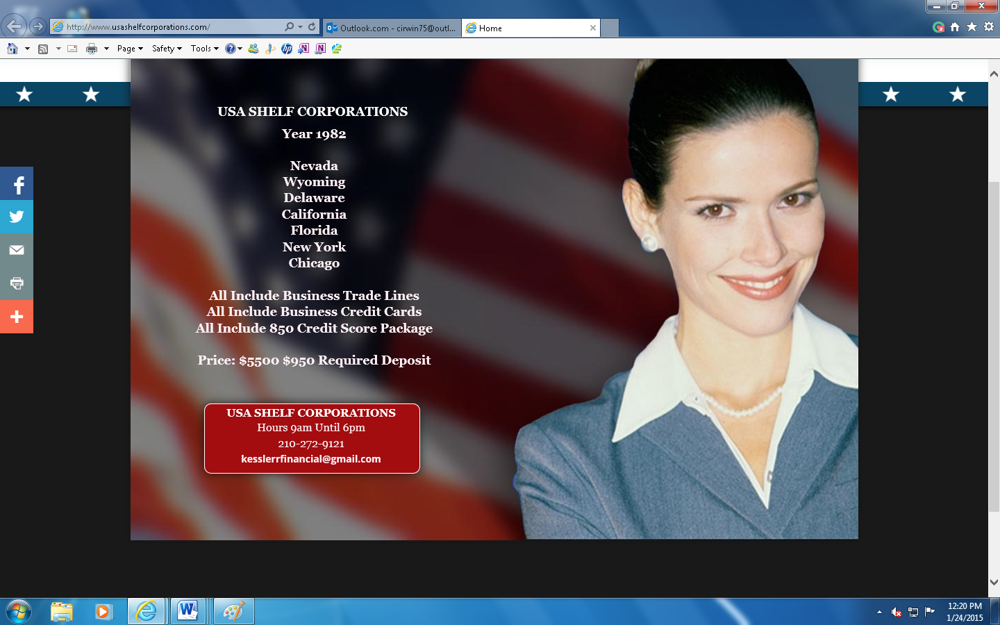 usa shelf corporation website contact number