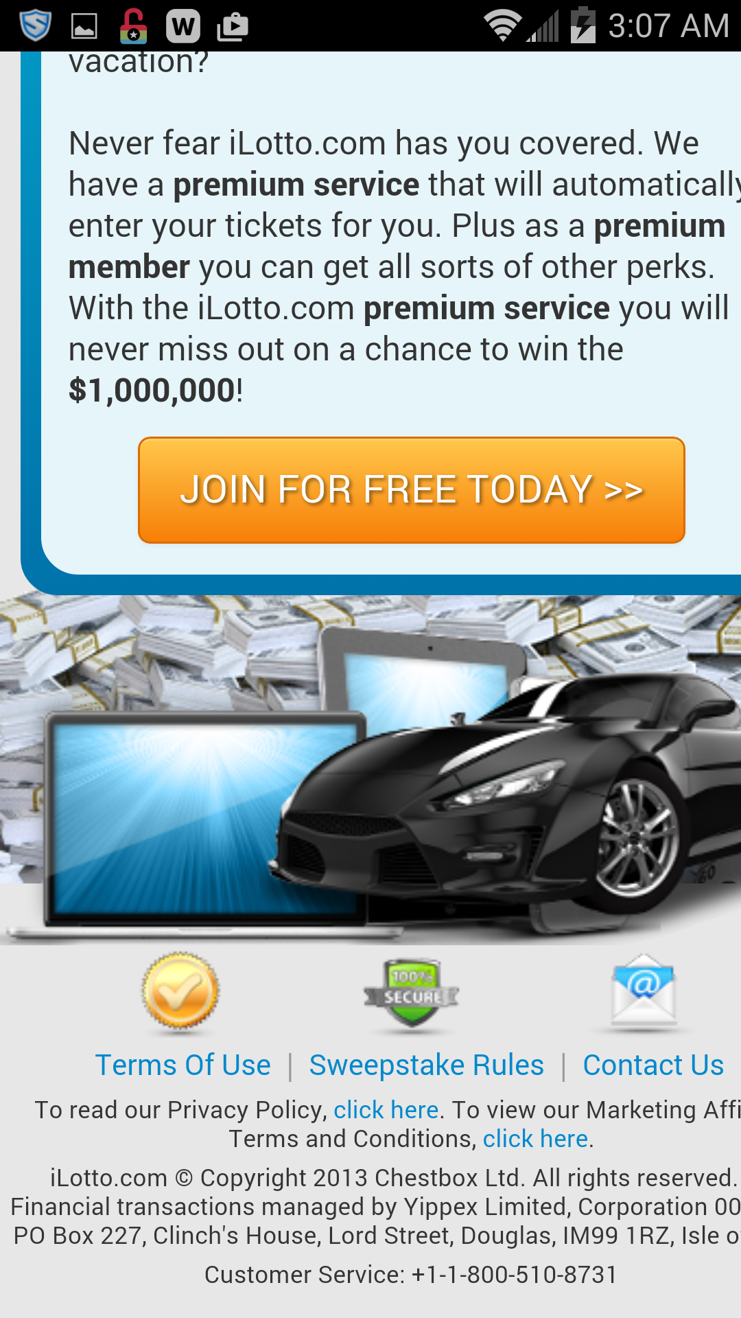 I lotto rip off