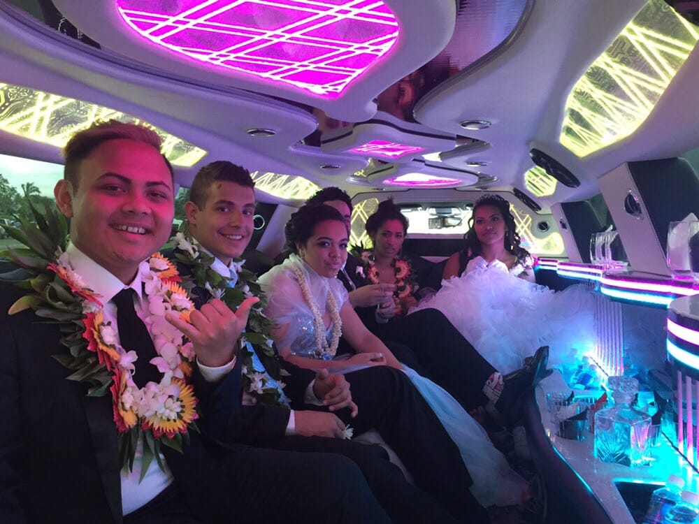 limousine being used for clients