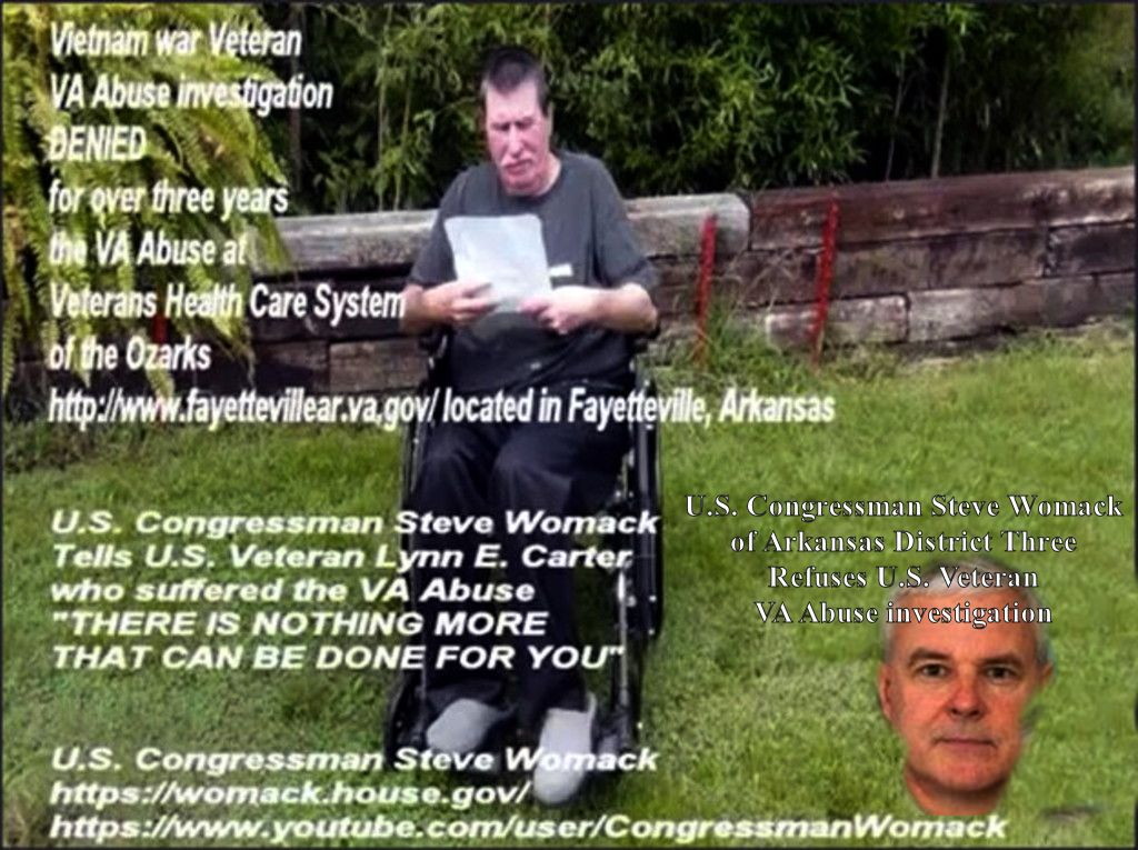 JUSTICE? https://www.facebook.com/video.php?v=1561559180769006&l=4569132068762551211
https://petitions.whitehouse.gov/petition/cival-rights-violations-us-congressman-steve-womack-third-district-arkans