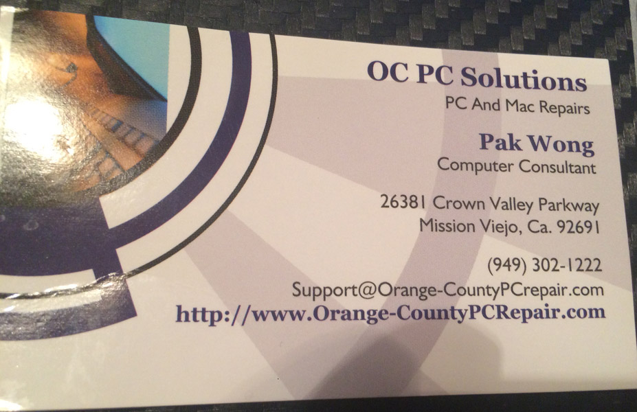 OC PC Solutions and Orange-CountyPCRepair
