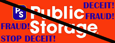 Public Storage is defrauding consumers in the 100's of millions of dollars.