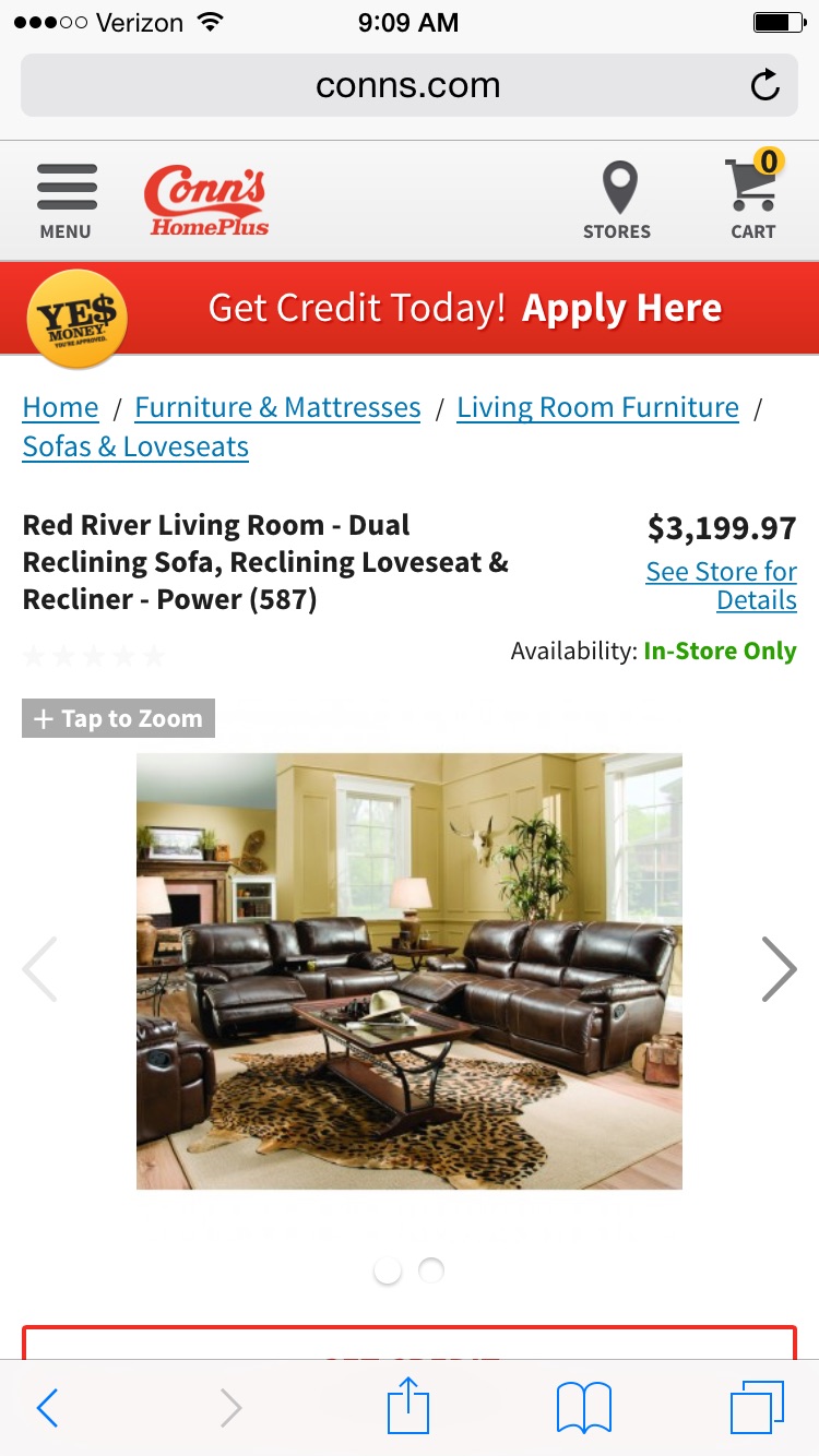 Expensive ? yes 
not worthit 
Red River sofas