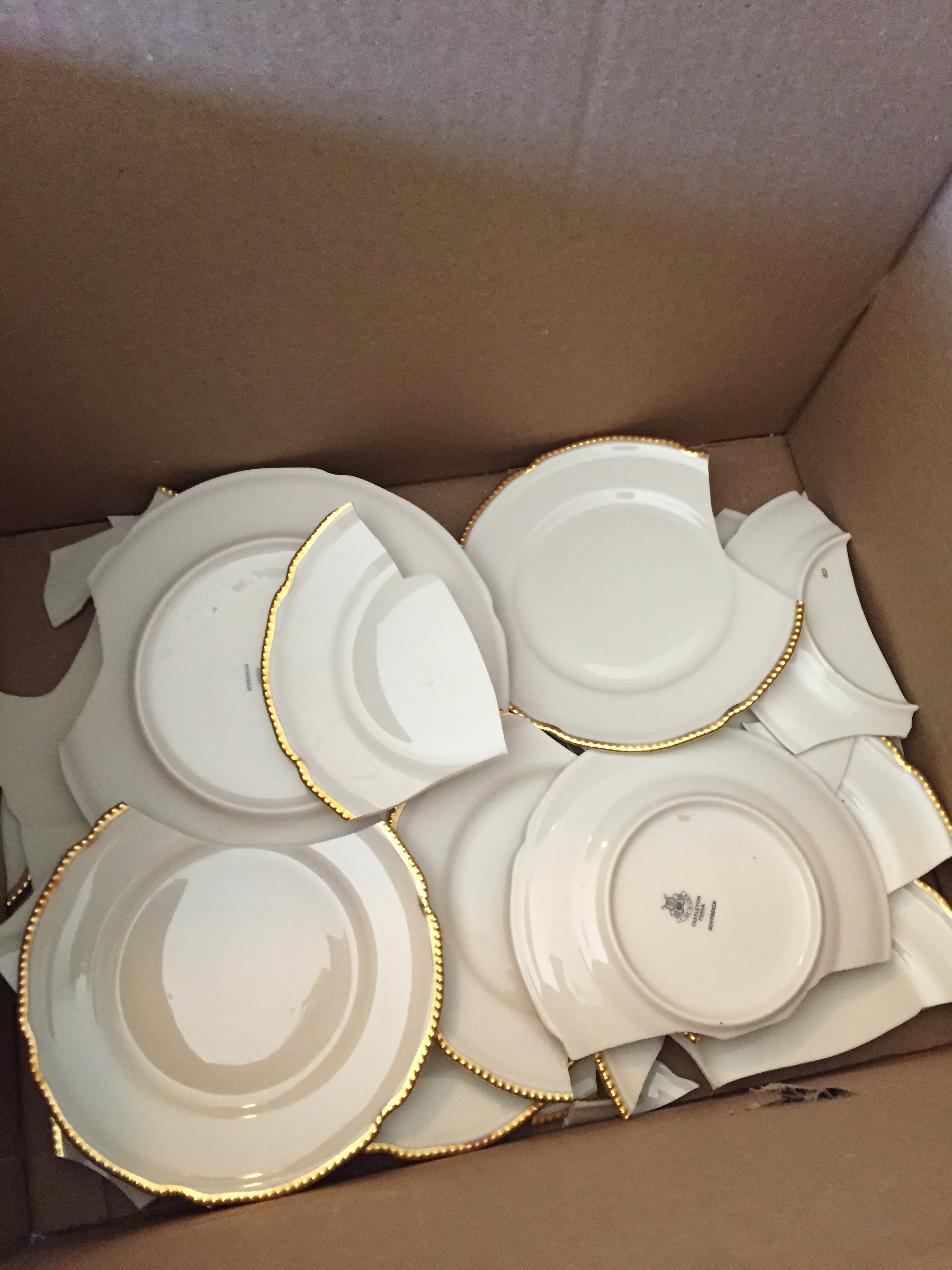 How my grandmother's china was packed