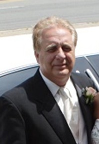 Joe Bisogno, Sr. in a tuxedo. This picture appears to be a few years old, based on other pictures of Joe found online.