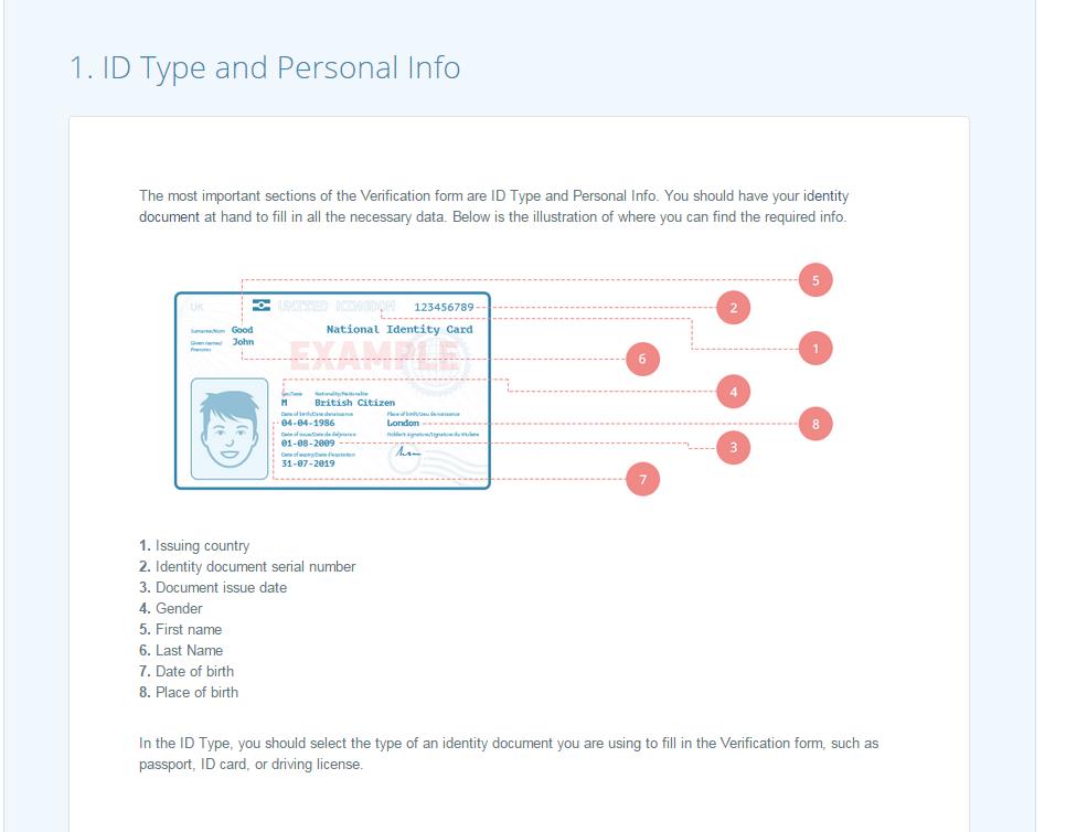 Verification Process for Withdrawal