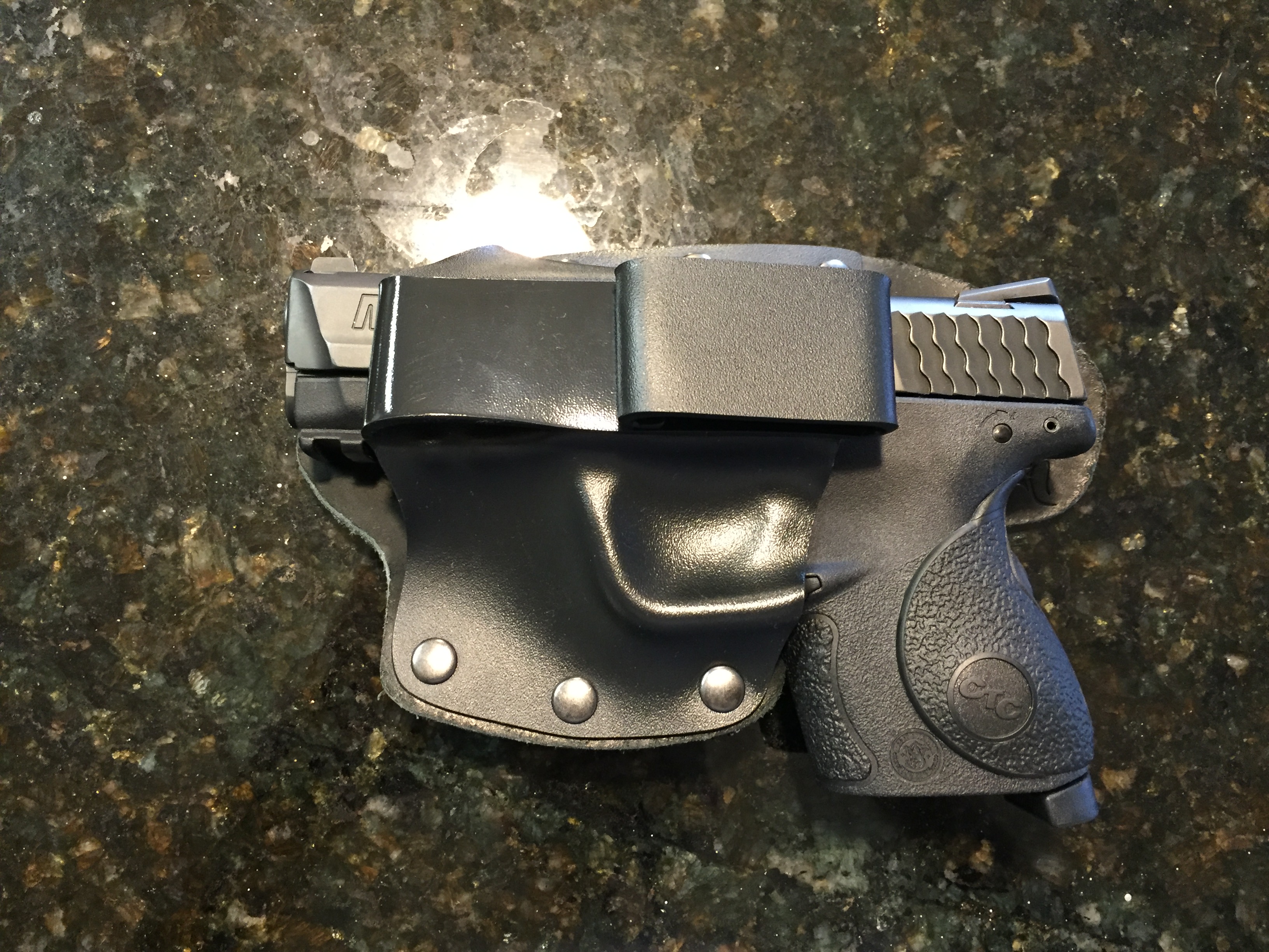 Gun sits too deep in Holster #1