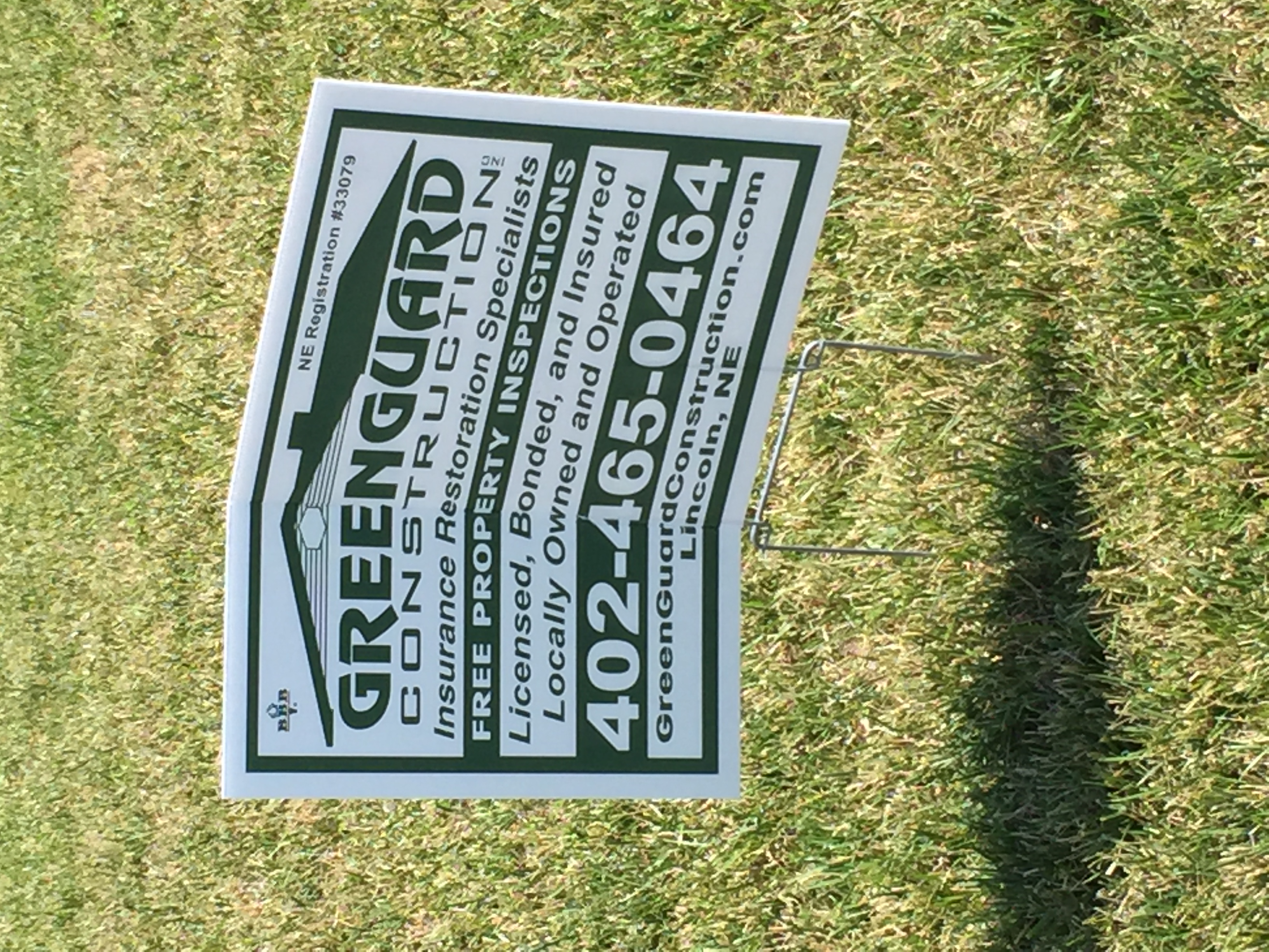 Greenguard sign 