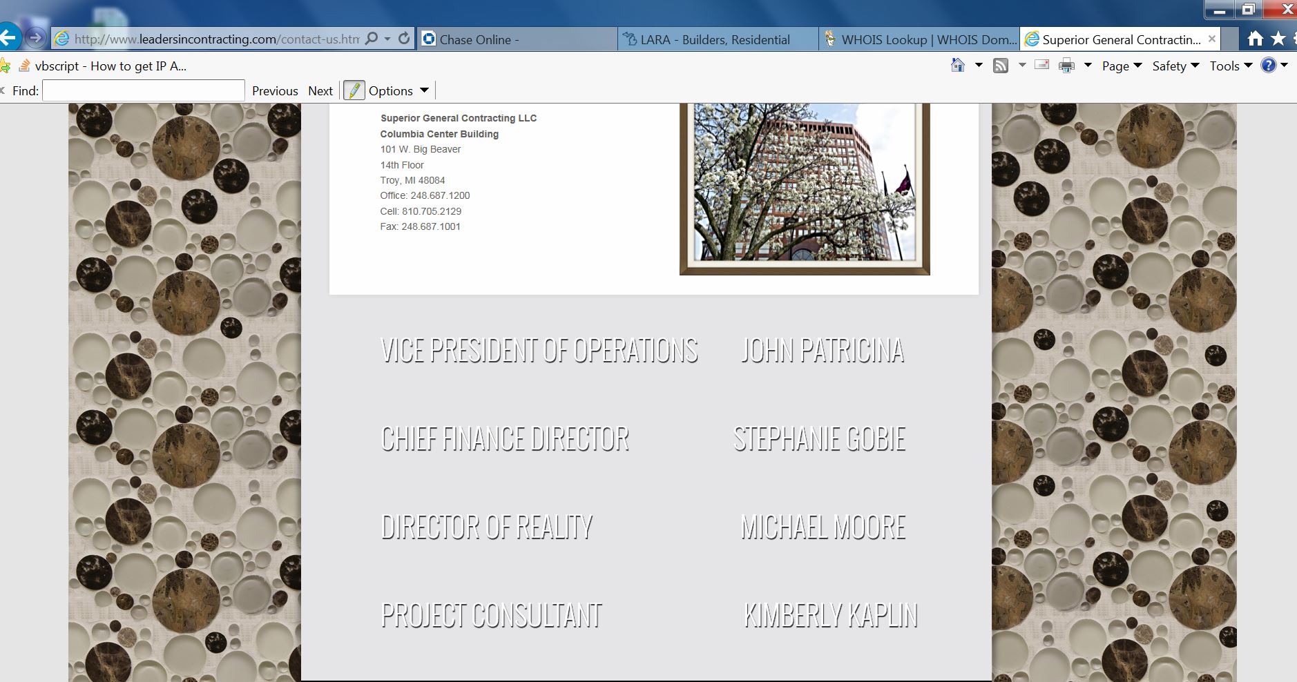 Superior General Contracting Web Site
leadersincontracting.com