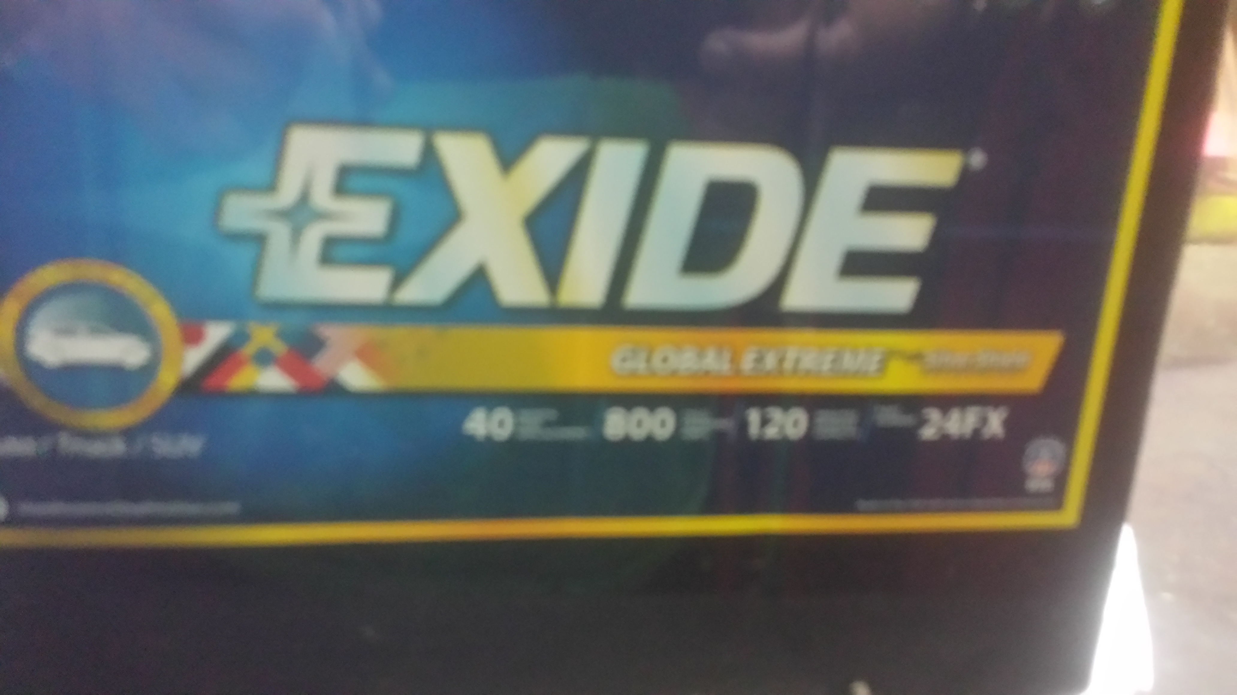 Exide battery