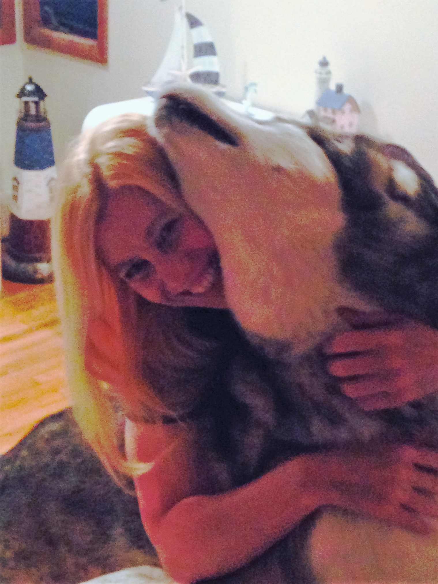 Me and Balto a few months before he passed away!