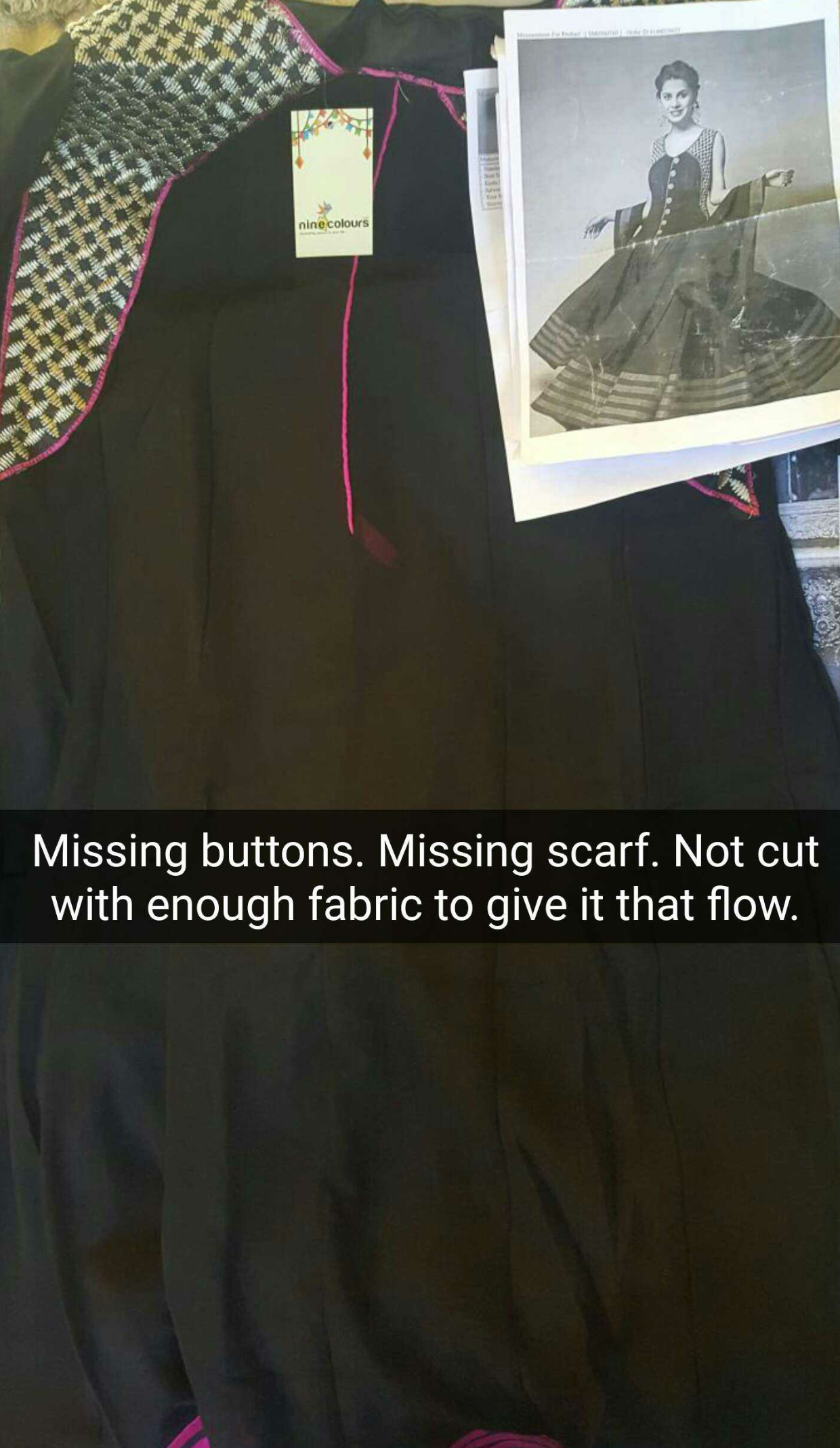 Multiple different fabrics were used to make this suit the size I wanted.  These fabric patches were only used on the left side and not the right side so there is no matching. 