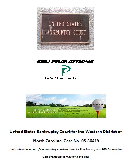 US Hole in One
Interactive Promotions
Surebet
Al Elia
Ardmore Penn