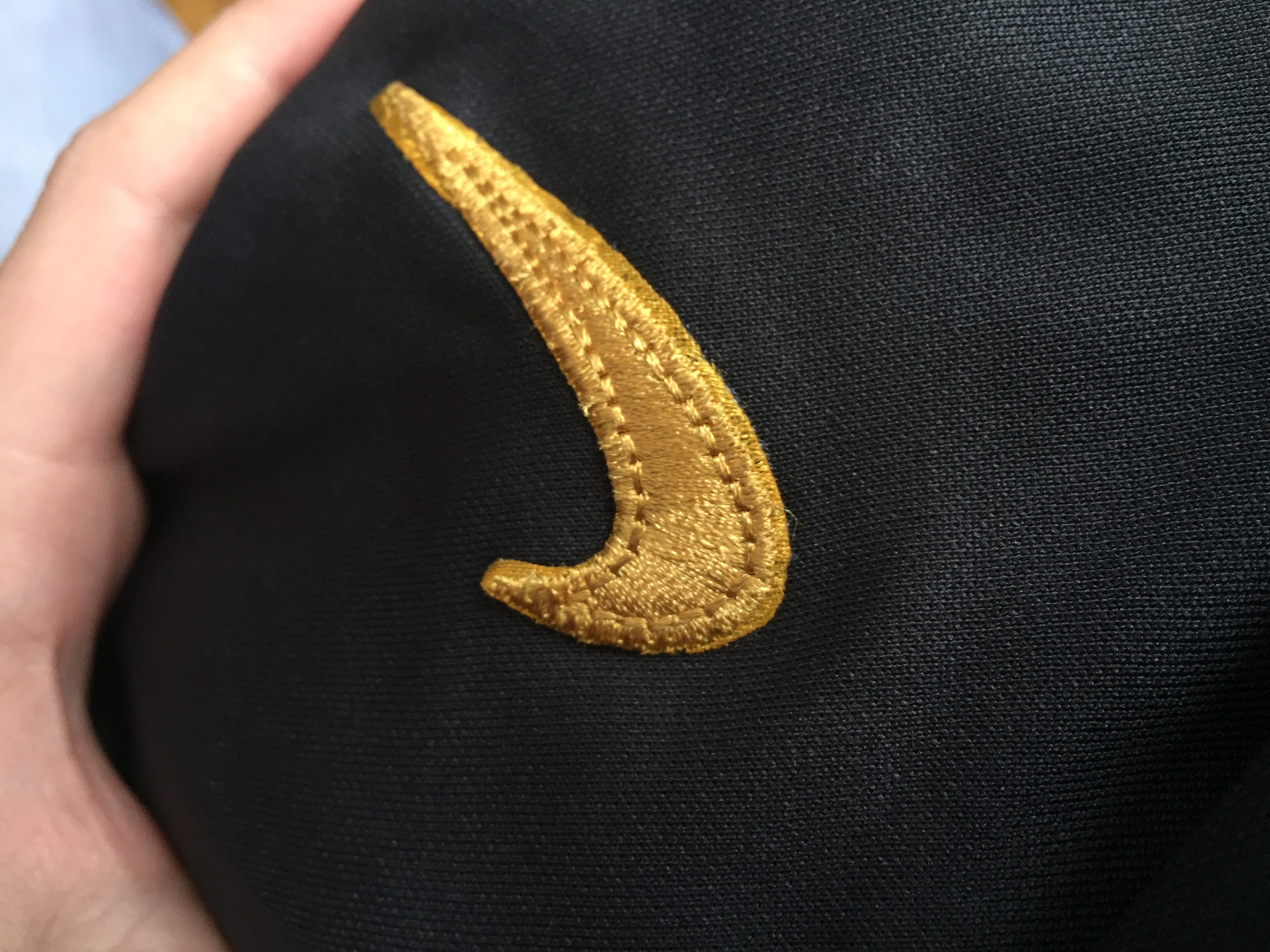 Rip-off Nike swoosh patch
