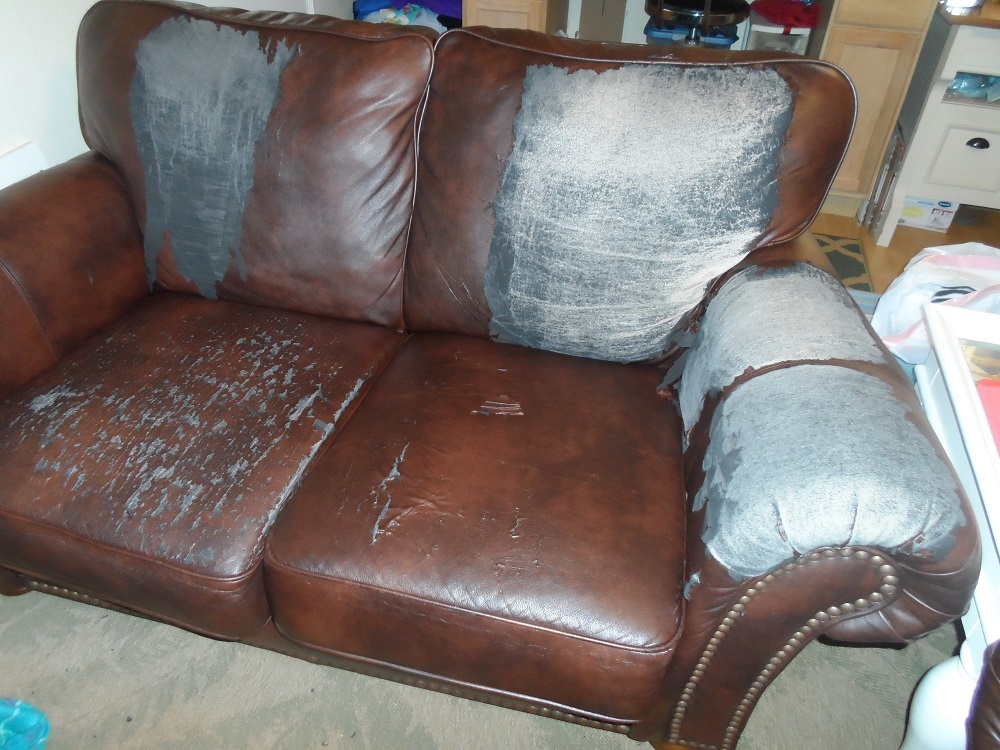 Peeling Loveseats