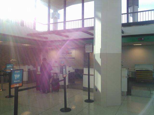 No one there at Allegiant Air