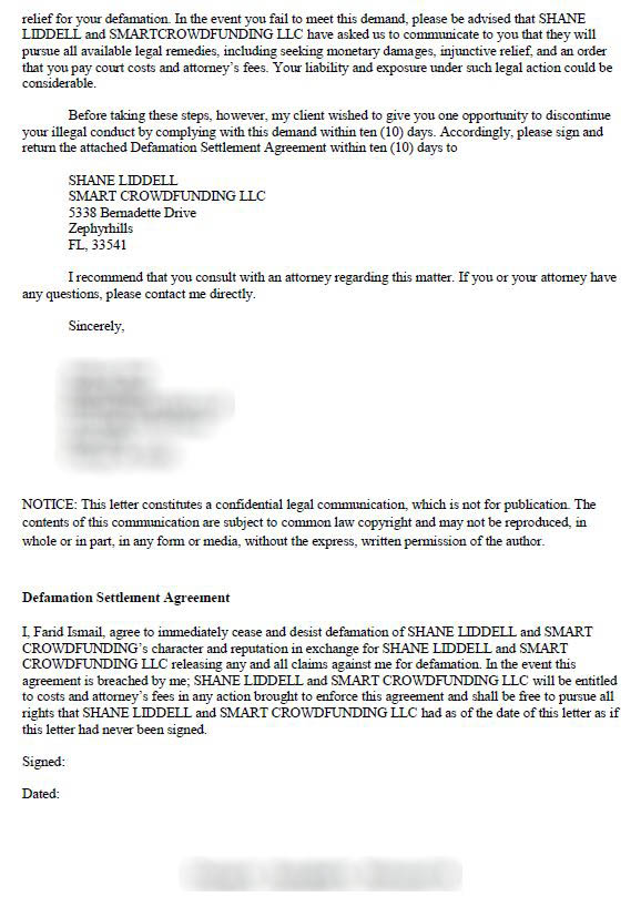 Legal Letter 1 page 2