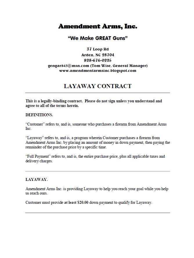 Contract version 3 (first page) that I signed