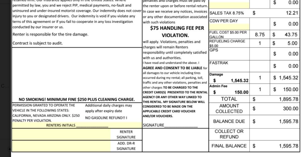 This is the bill ! asking for $ 1895.78. I highly doubt the car itself worth this much 