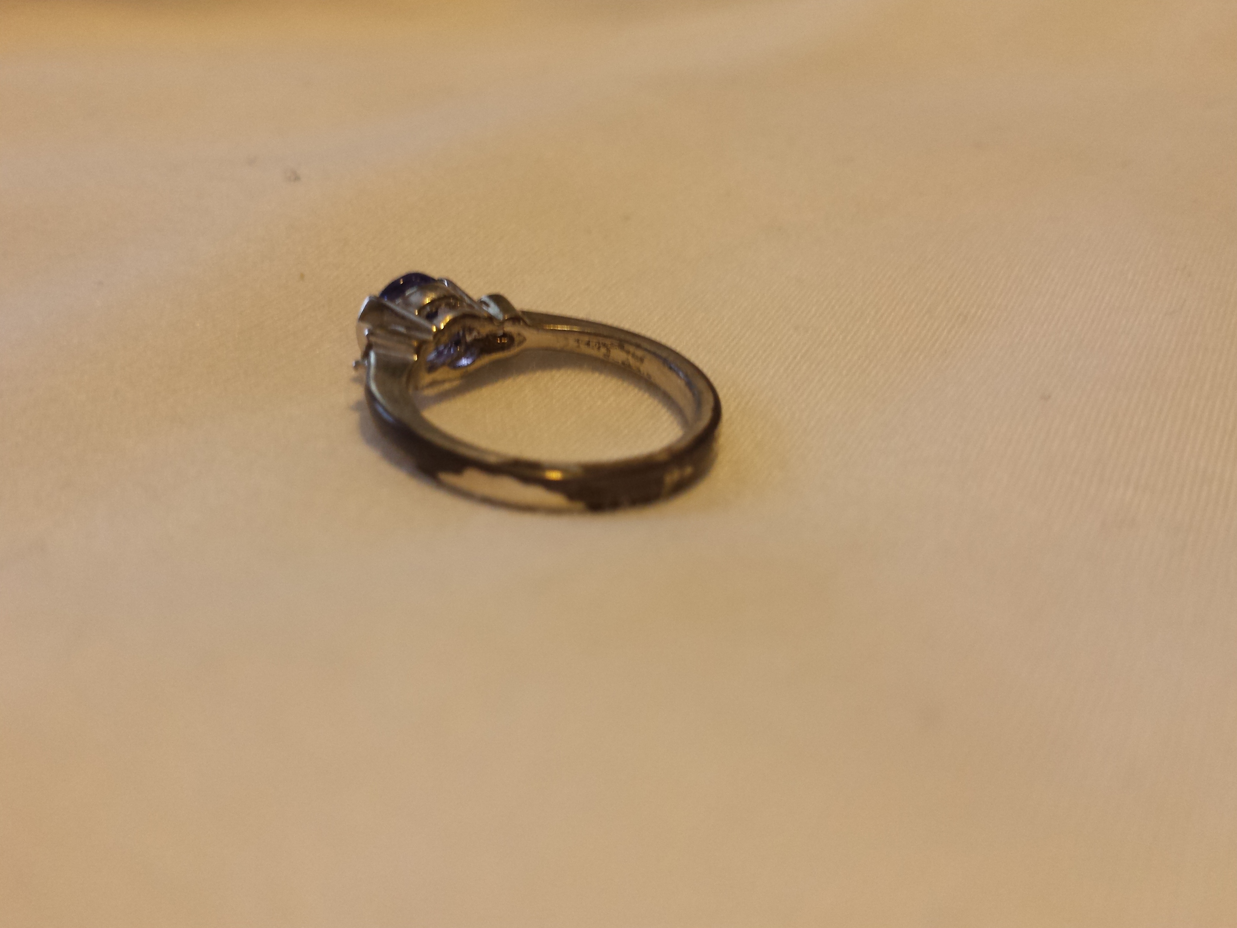 Picture of ring, 1.5 day after purchase