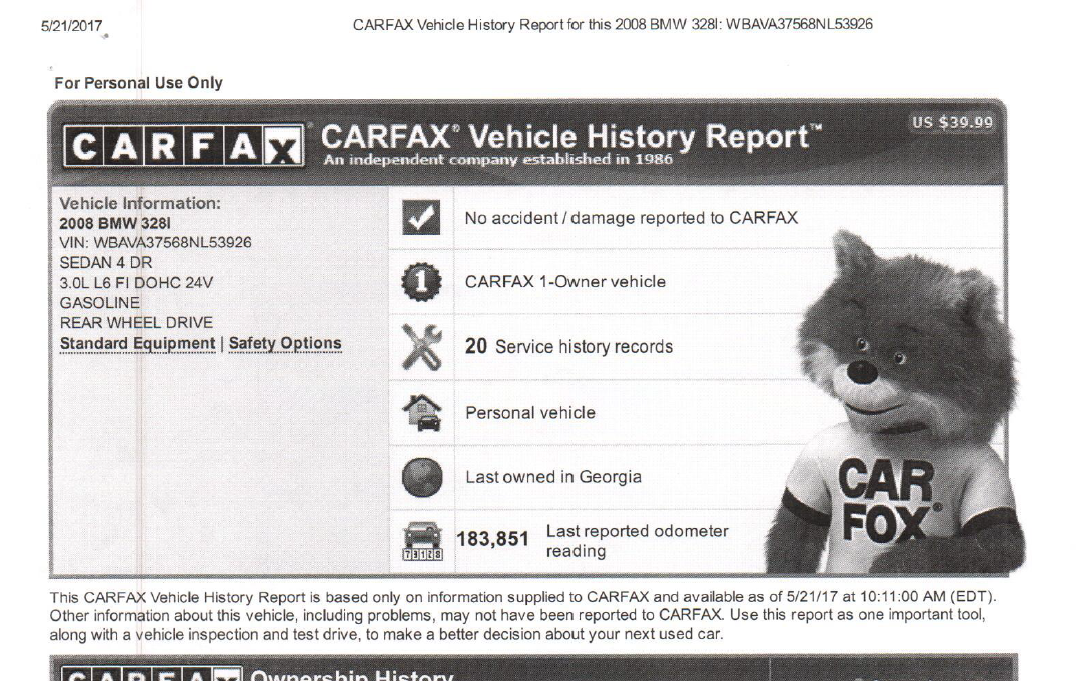 carfax on bmw2