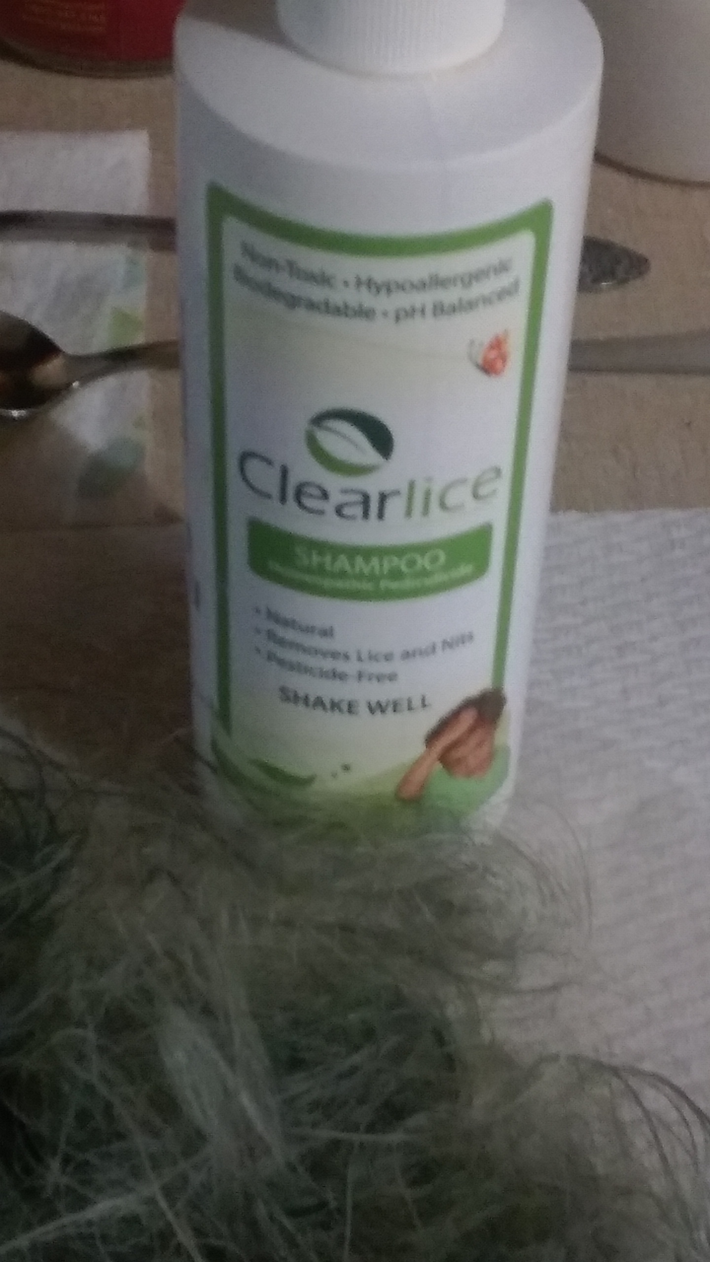 Clearlice hair removal.