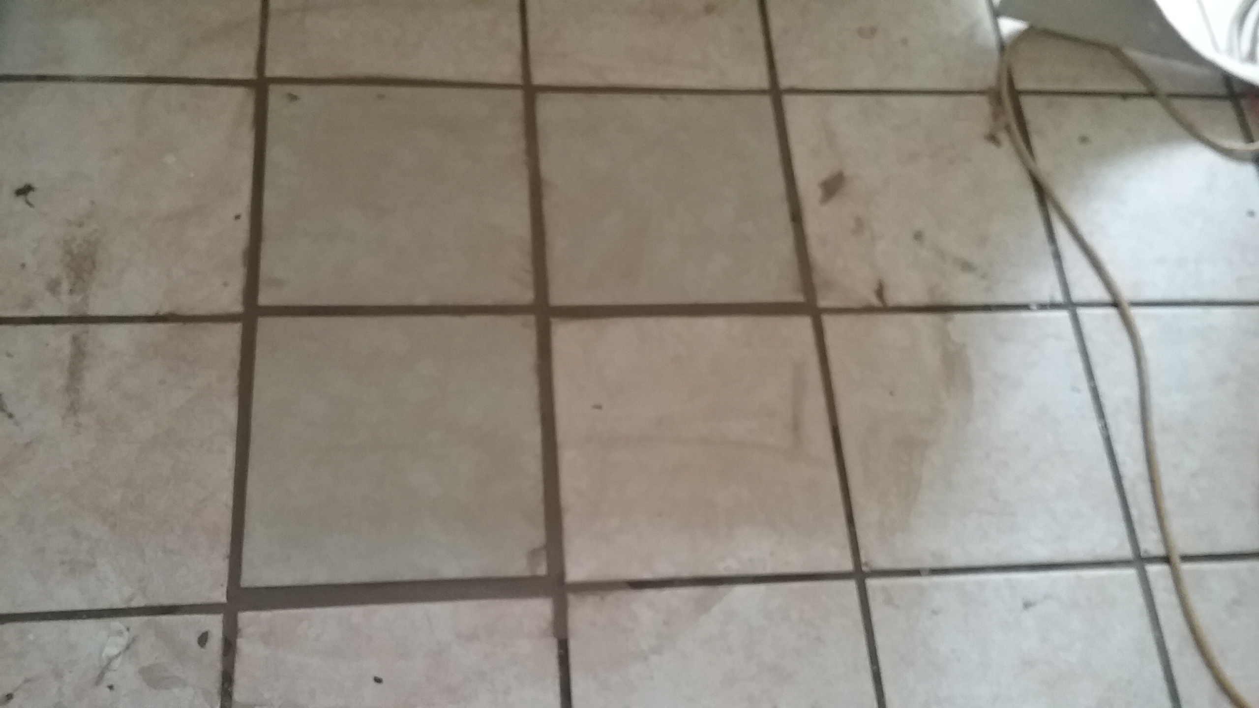 He replace my broken tiles with tiles that didn't match nor are the center to align with other tiles 