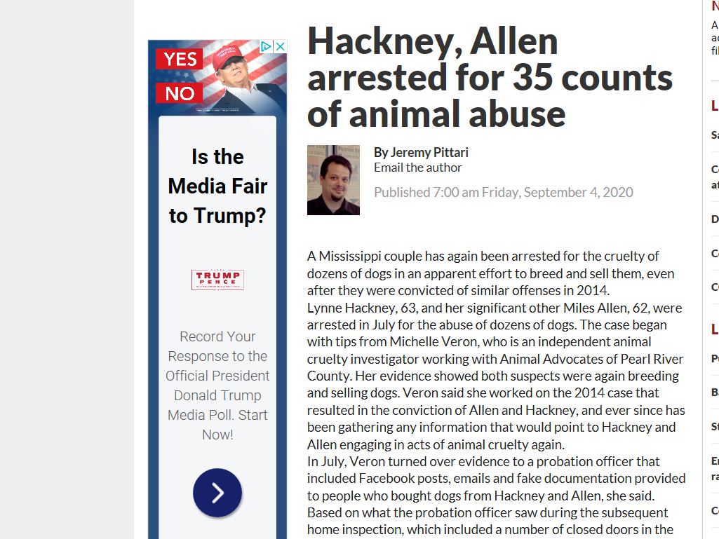 Hackney Fisher  News Item2