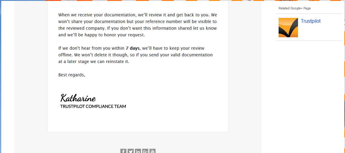 Screenshot 3 of 5 for Trustpilot