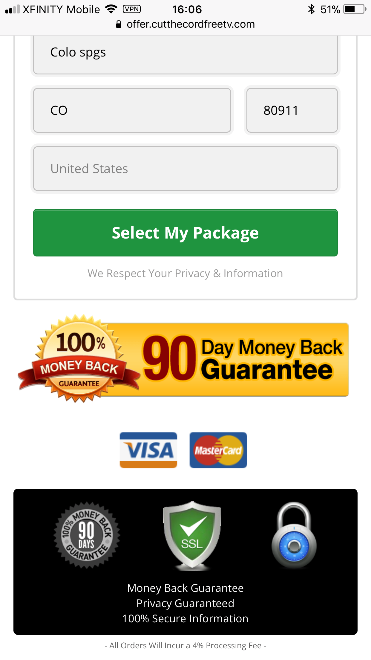 money back guarantee