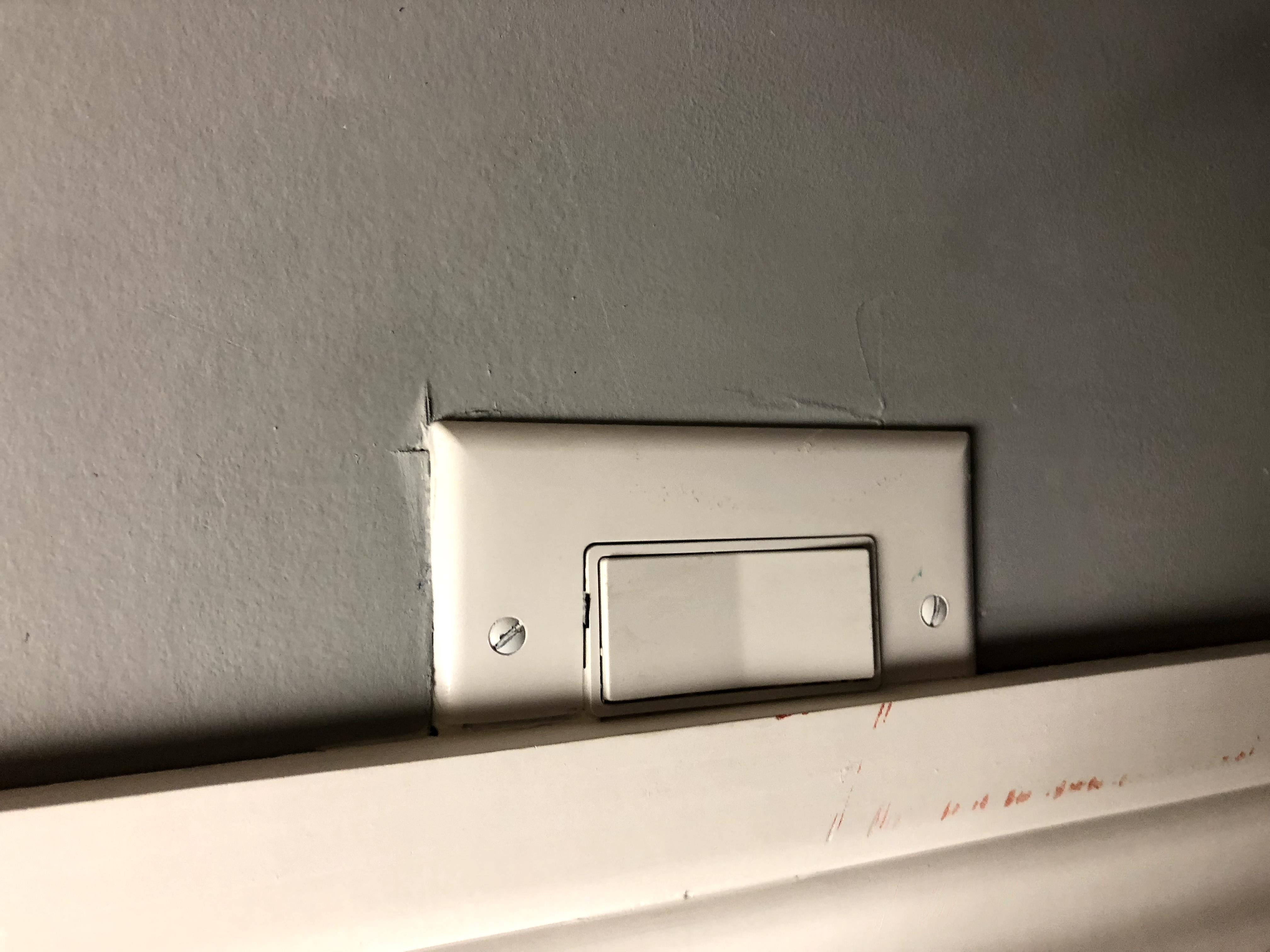 Cut light switch