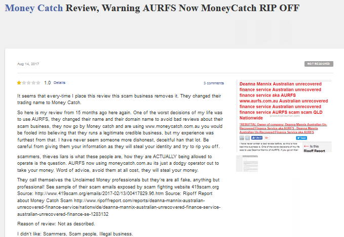 Money Catch Customers Reviews