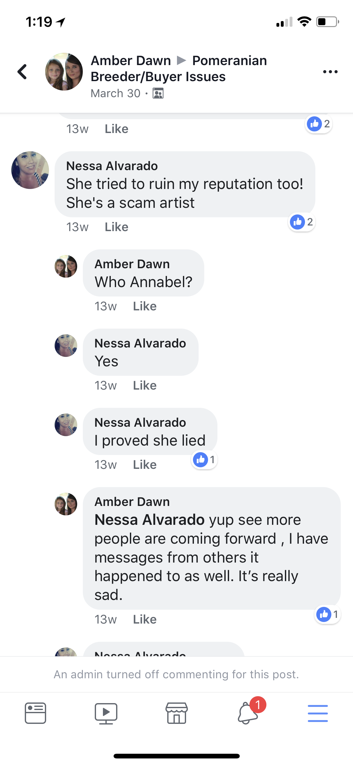 Another victim of Anabel Castro 
