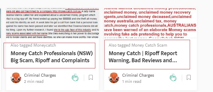 consumer reviews money catch complaints 24