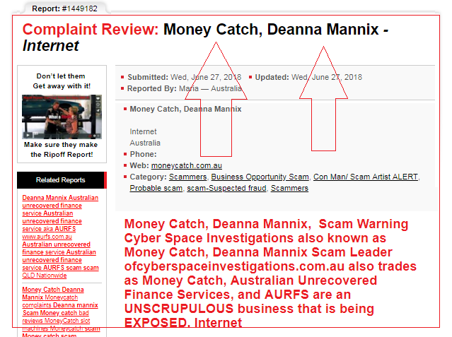 moneycatch reviews and complaints deanna mannix