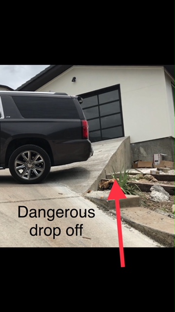  Driveway drop off 